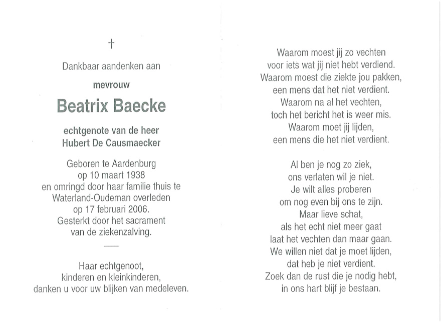 Beatrix Baecke