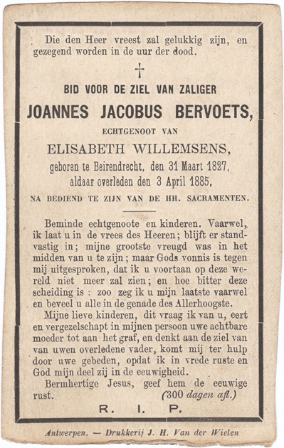 Joannes Jacobus Bervoets
