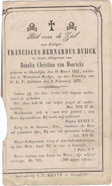 Franciscus Bernardus Buijck