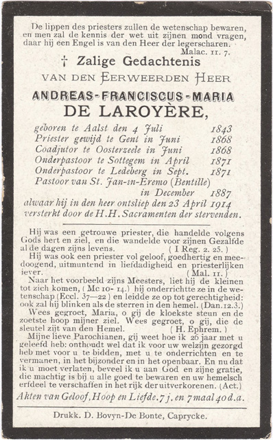 Andreas-Franciscus-Maria De Laroyre