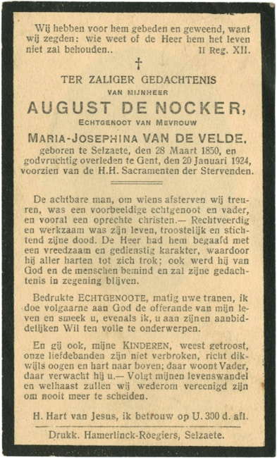 August De Nocker