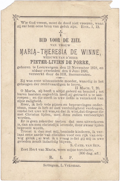 Maria Theresia de Winne