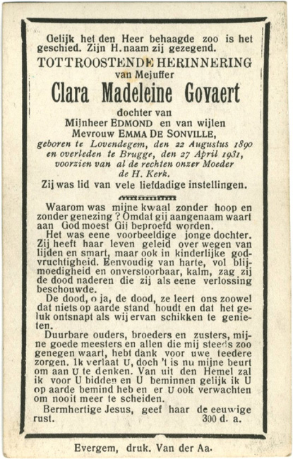 Clara Madeleine Govaert