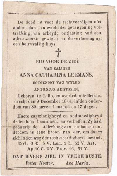 Anna Catharina Leemans