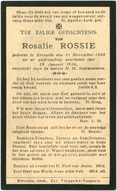 Rosalie Rossie