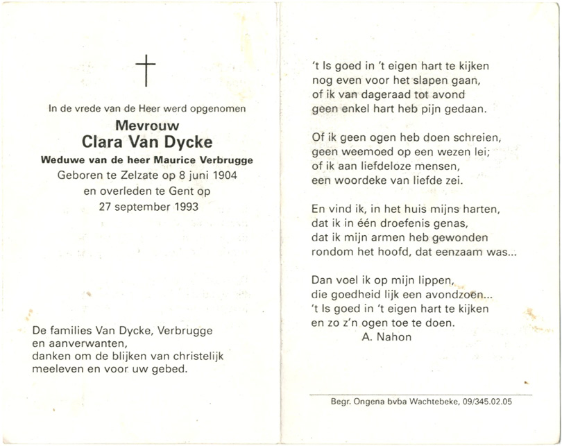 Clara Van Dycke