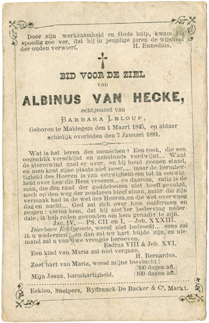 Albinus Van Hecke
