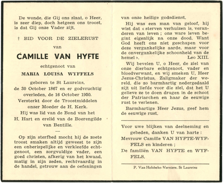 Camille Van Hyfte