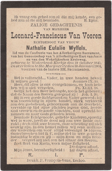 Leonard-Franciscus Van Vooren