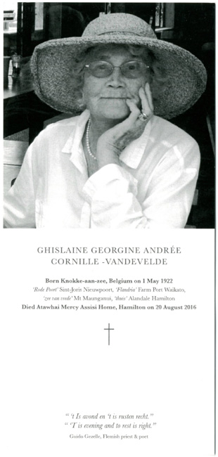 Ghislaine Georgine Andrée Vandevelde