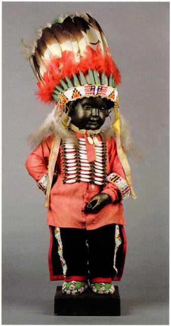 Costume 19 Ceremonial Plains Indian outfit with headdress