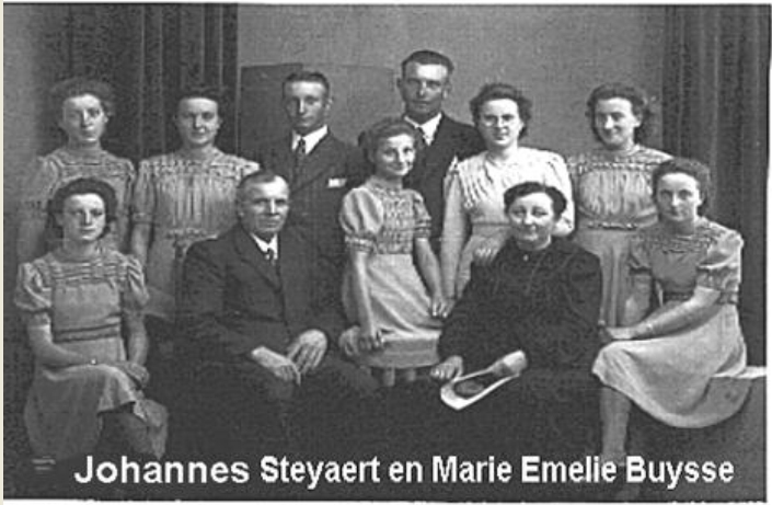 De familie Steyaert-Buysse