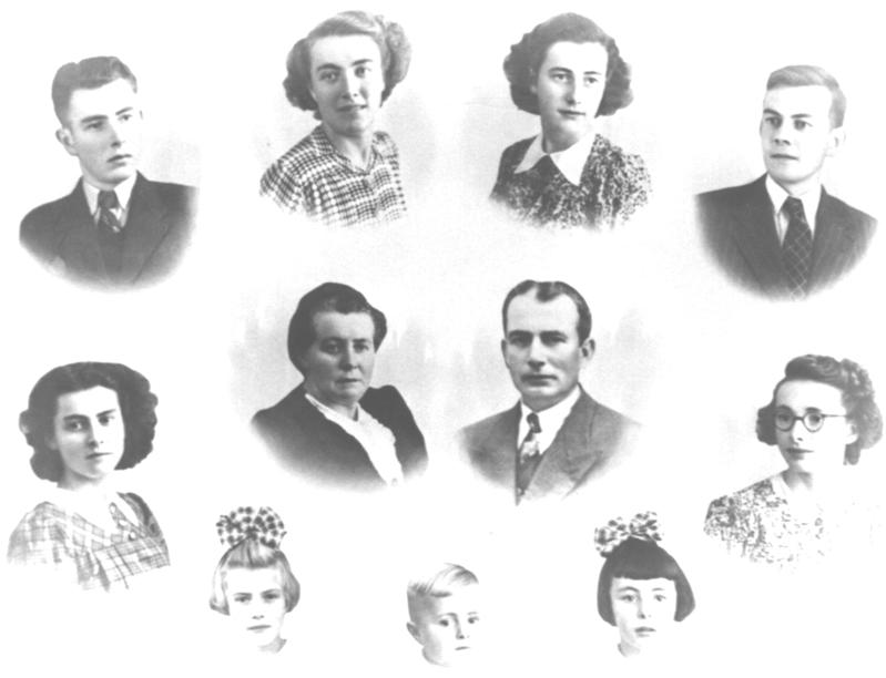 Het gezin van Cyriel BUYSSE en Clara Dusarduyn