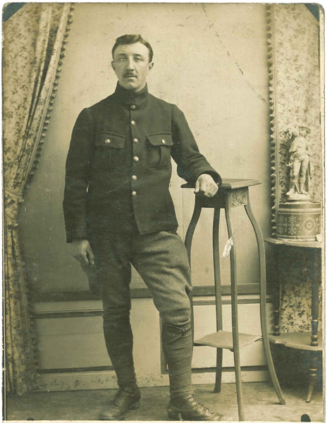 Remi Schelstraete tijdens de Eerste Wereldoorlog