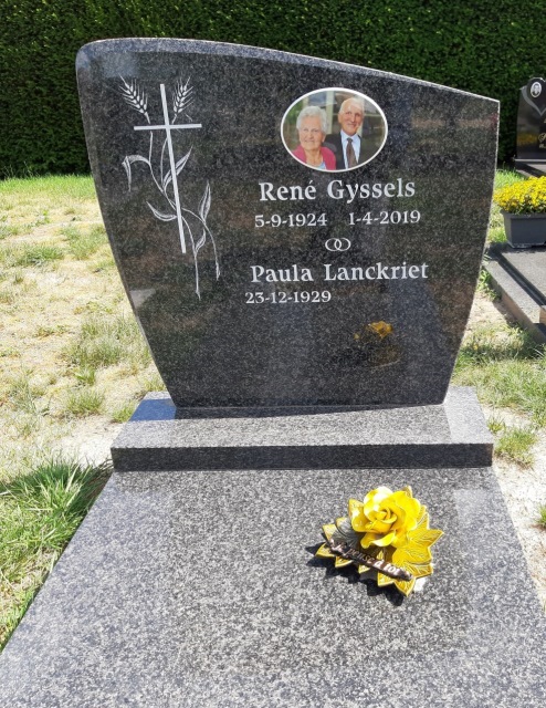 Het graf van René Gyssels