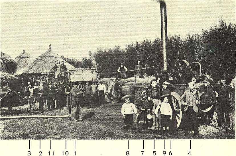 Dorsmachine omstreeks 1896