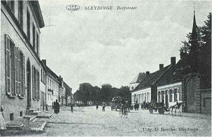 De Dorpsstraat in 1908