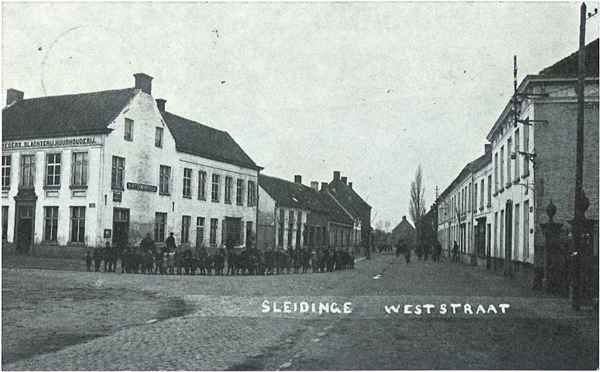 De Weststraat in 1916