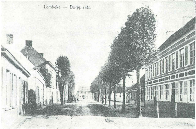 De Dorpsplaats omstreeks 1908