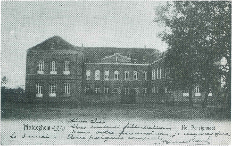 Klooster van de Zusters Maricolen in 1913