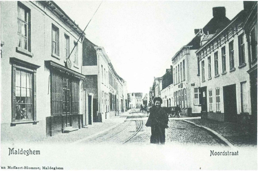 De Noordstraat, omstreeks de eeuwwisseling