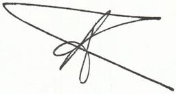 Handtekening van Romano Tondat
