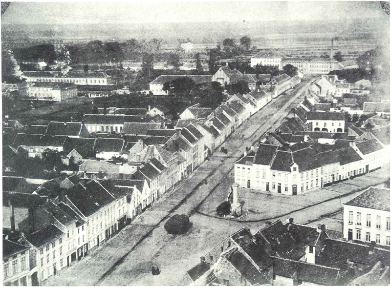 De Spriet in Eeklo voor 1890