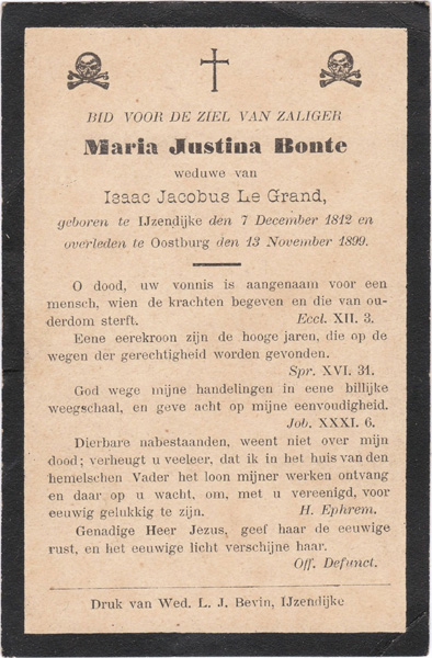 Maria Justina Bonte