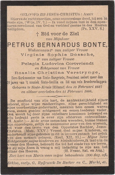 Petrus Bernardus Bonte