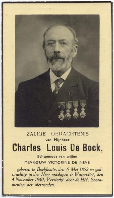 Charles Louis De Bock