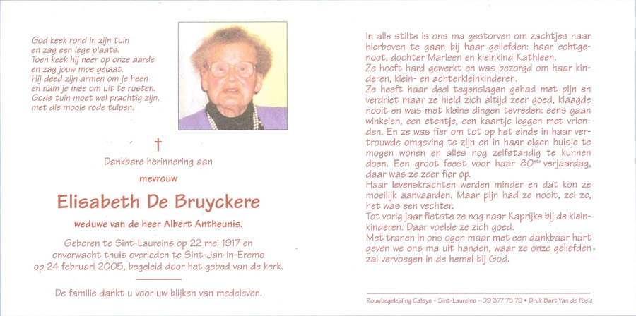 Elisabeth De Bruyckere