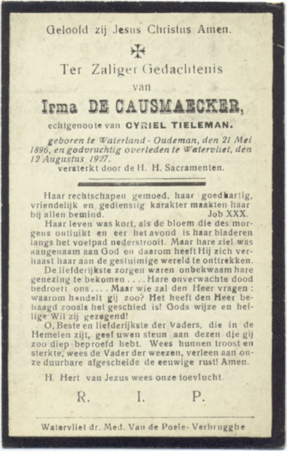 Irma De Causmaecker