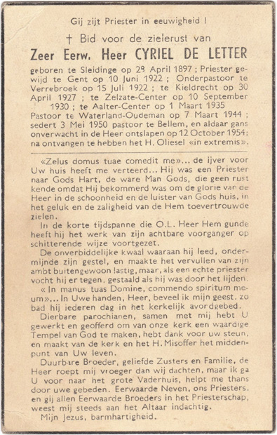 Cyriel De Letter