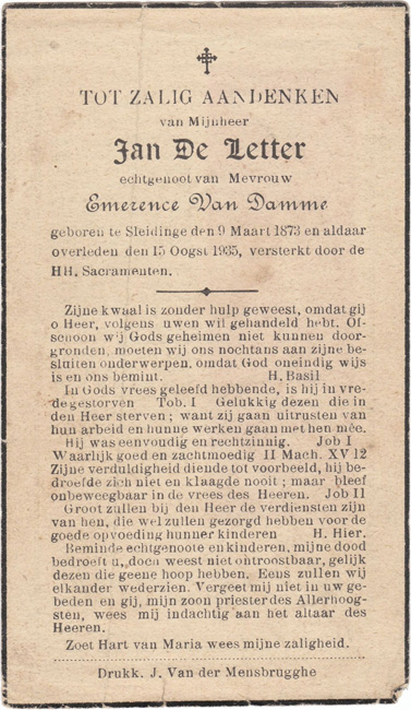 Jan De Letter