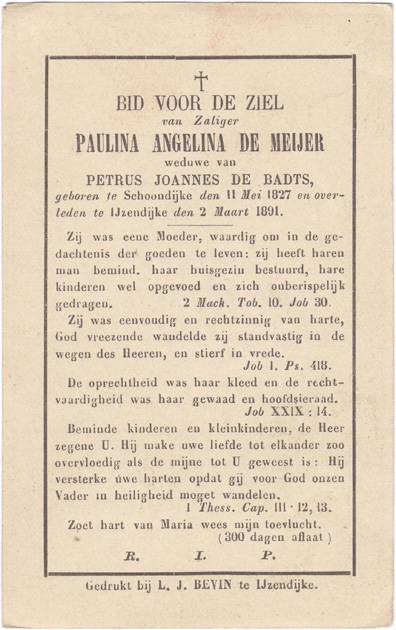 Paulina Angelina De Meijer