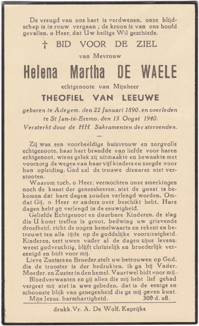 Helena Martha De Waele