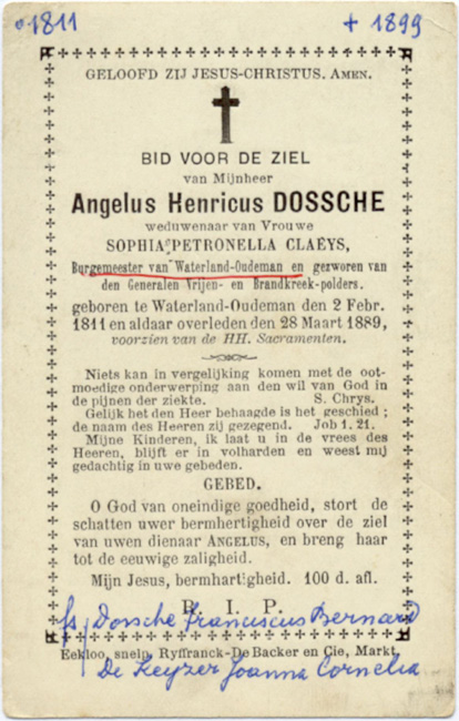 Angelus Henricus Dossche
