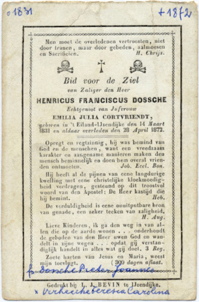 Henricus Franciscus Dossche
