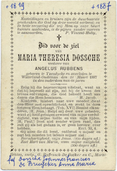 Maria Theresia Dossche