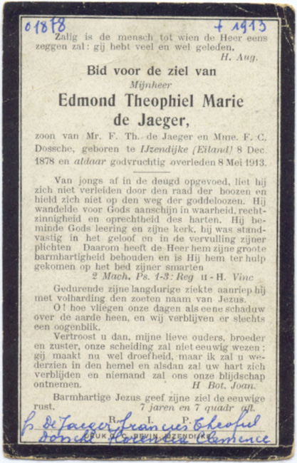 Edmond Theophiel Marie de Jaeger