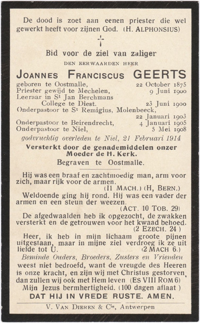 Joannes Franciscus Geerts