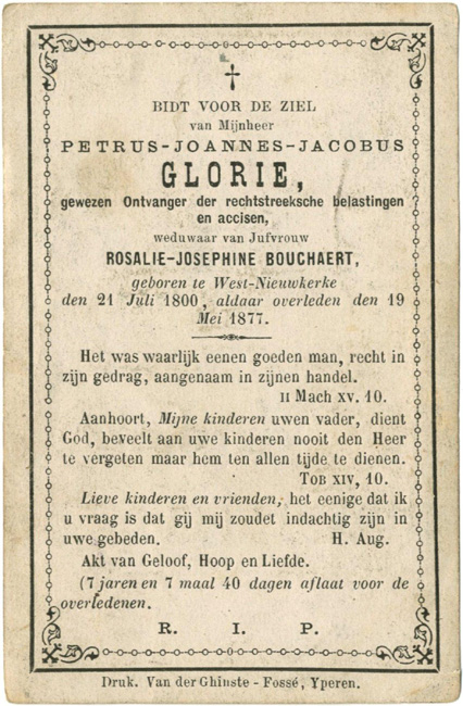 Petrus-Joannes-Jacobus Glorie