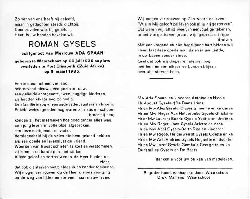 Roman Gysels