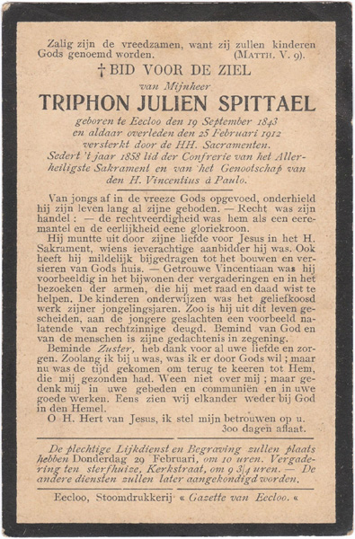 Triphon Julien Spittael