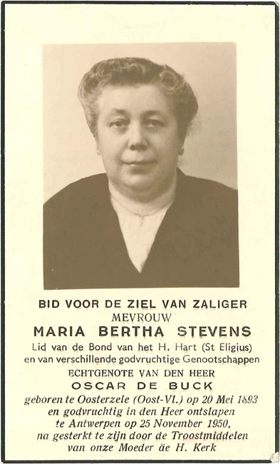 Maria Bertha Stevens