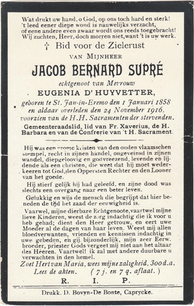 Jacob Bernard Supré