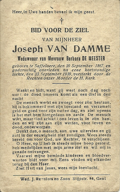 Joseph Van Damme