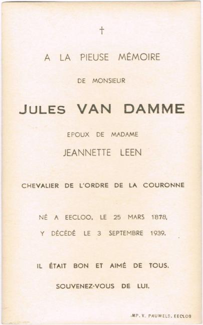 Jules Van Damme