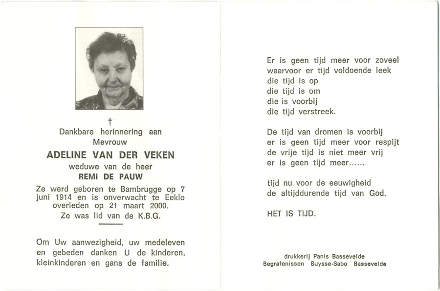 Adeline Van Der Veken