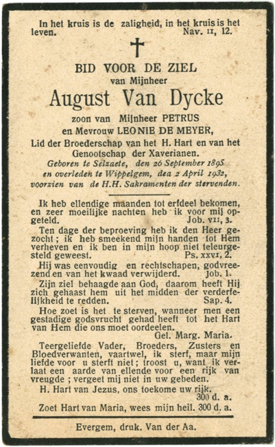 August Van Dycke